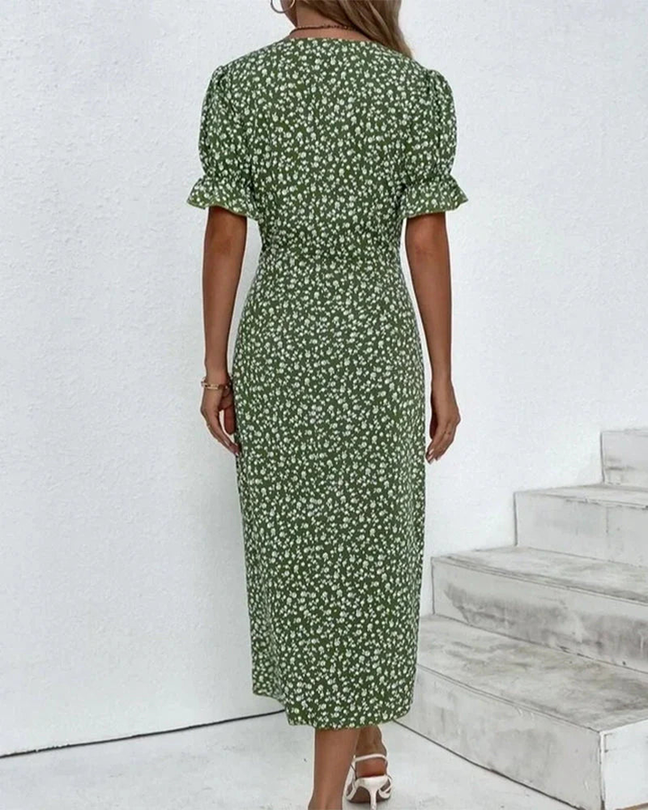 Evelyn - Wrap Midi Dress