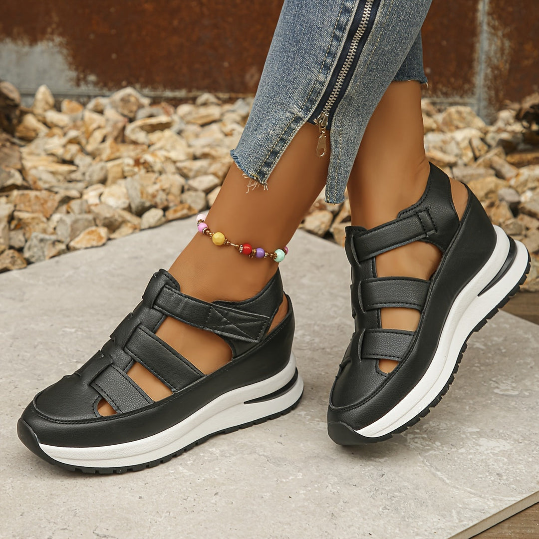 Harlow | Women's Platform Adjustable Sandals
