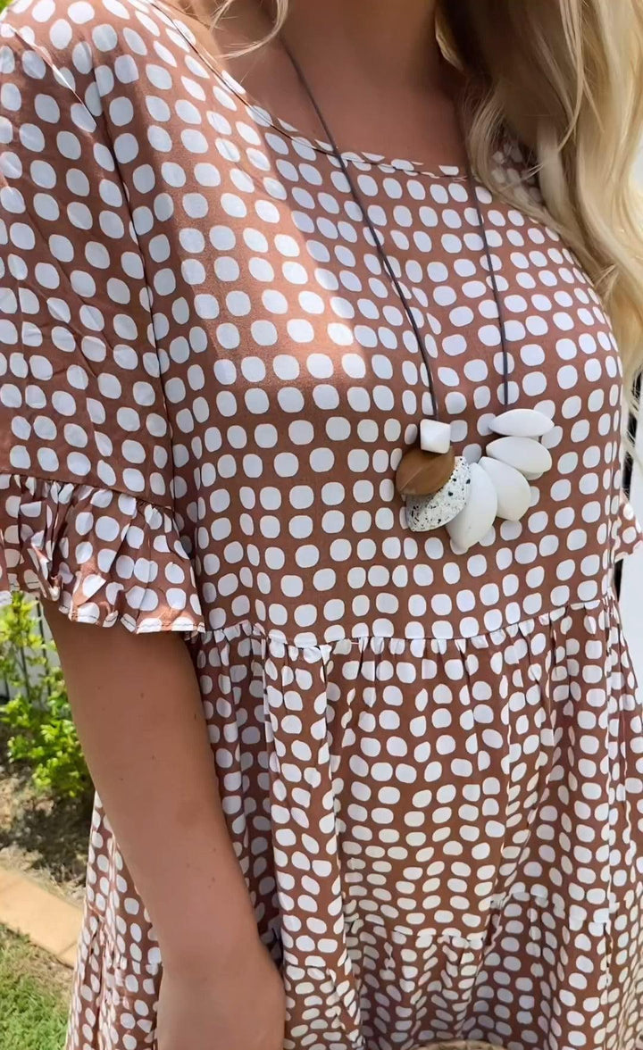 Helen - Tiered Midi Dress