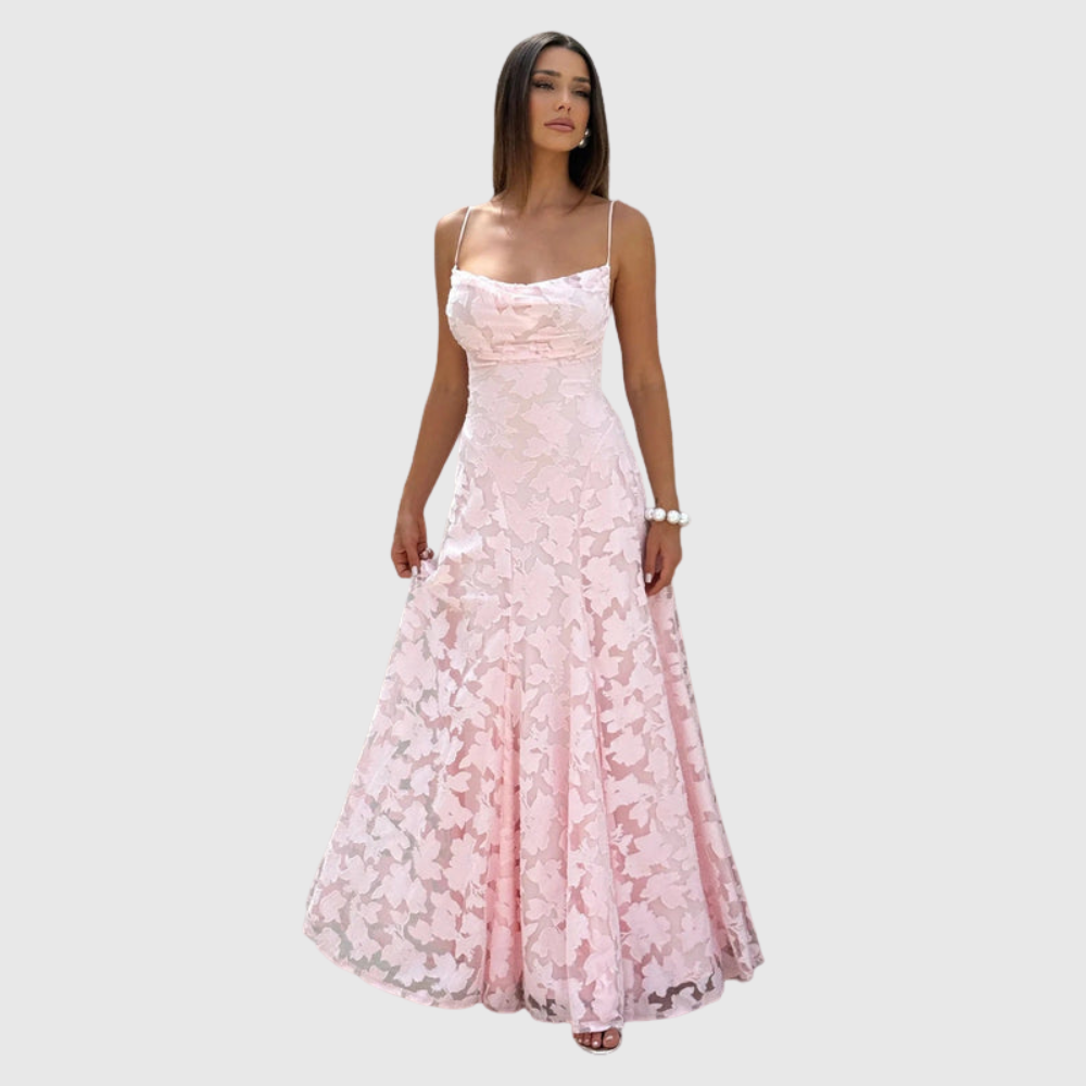 Briar | Women's Floral Sleeveless Maxi Wedding Guest Dress
