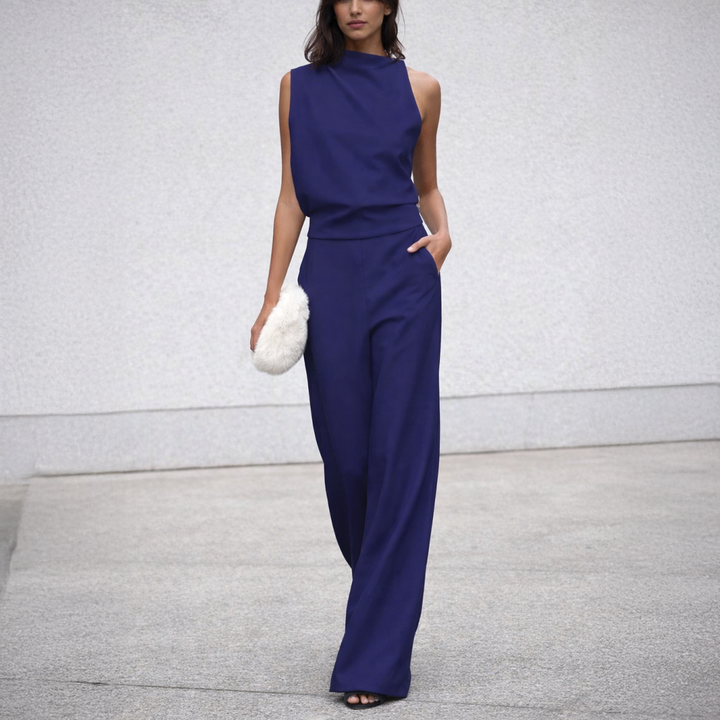 Clara - Elegant Sleeveless Jumpsuit