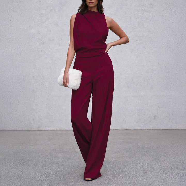 Clara - Elegant Sleeveless Jumpsuit