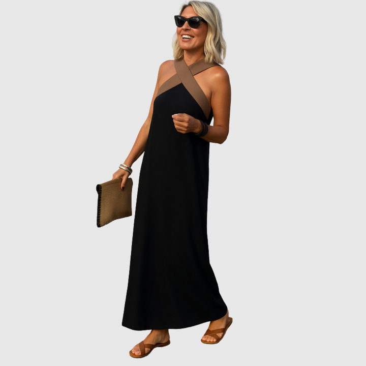 Aimee™ | Breathable Comfortable Crossed Maxi Dress