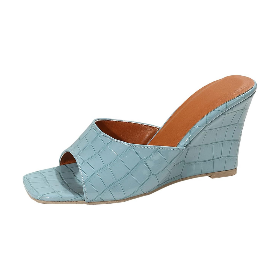 Eden | Women's Leather Wedge Cushioned Shoes