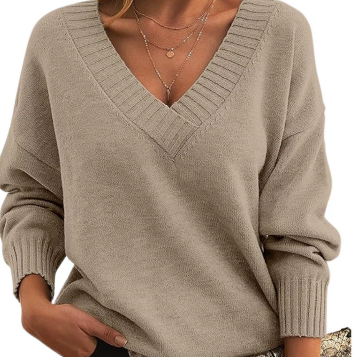 Jennifer - V-Neck Sweater