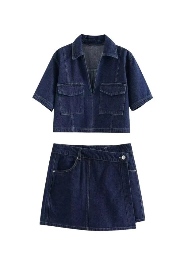 Gretta Denim Set