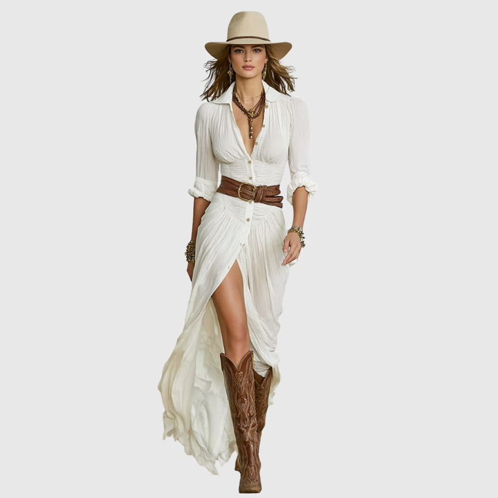 Alessandra™ | Chic Maxi Dress