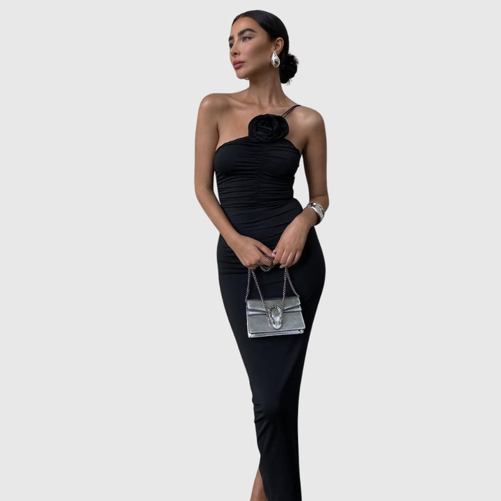Kennedy | Women's Sleeveless Sophisticated Floral Maxi Dress