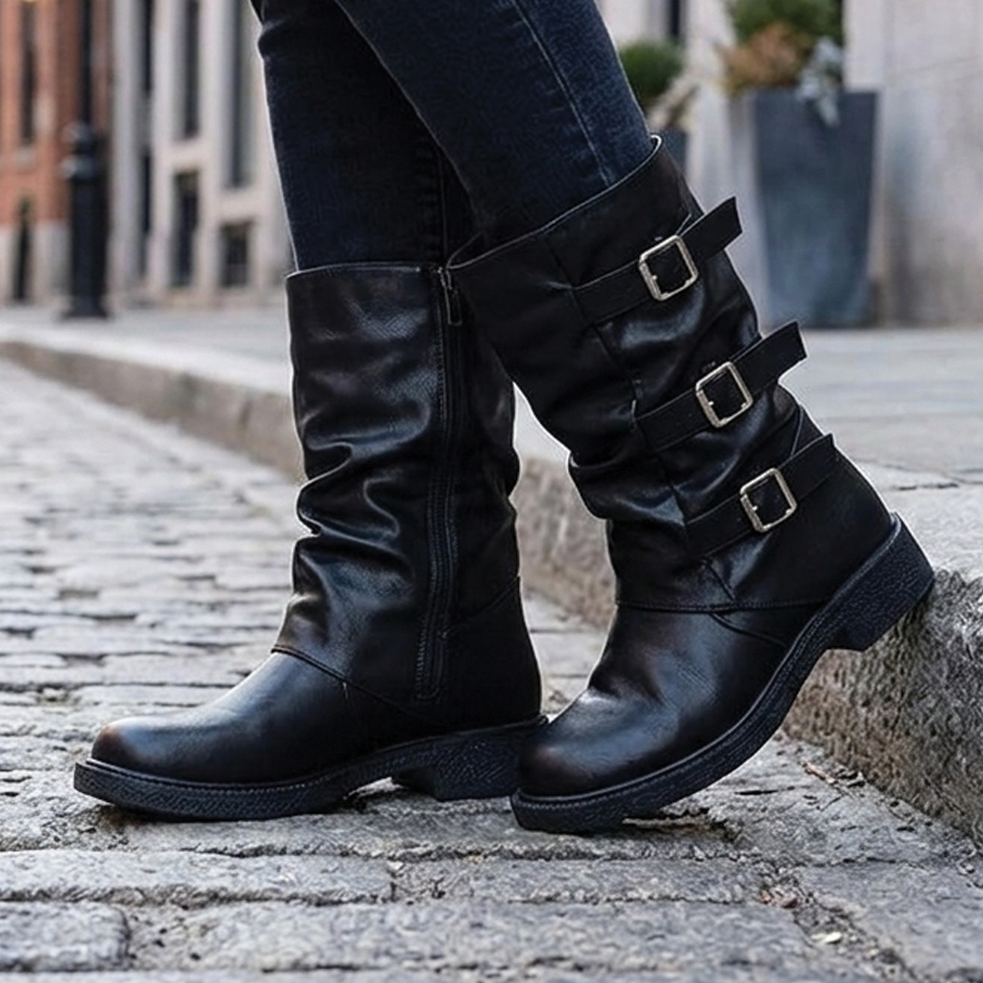 Charlotte - Vintage Knee-High Boots