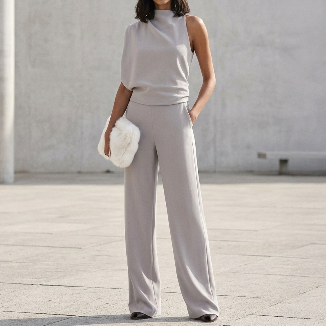 Clara - Elegant Sleeveless Jumpsuit