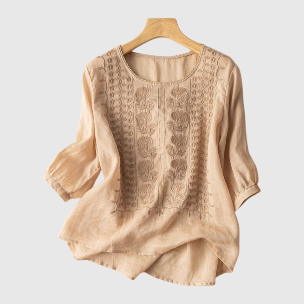 Élira Linen Blouse