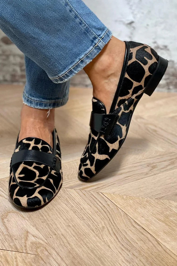 Edith™ | Animal Print Loafers