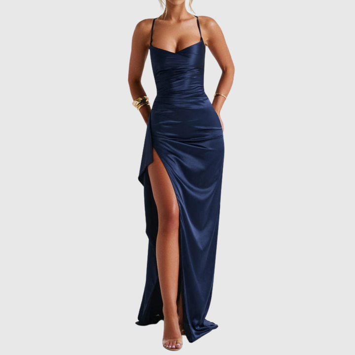 Lara Maxi Dress - Navy