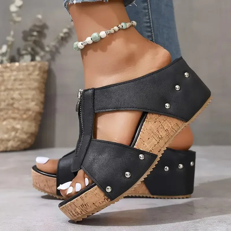 Remy | Women's Orthopedic Arch Support Wedge Sandals