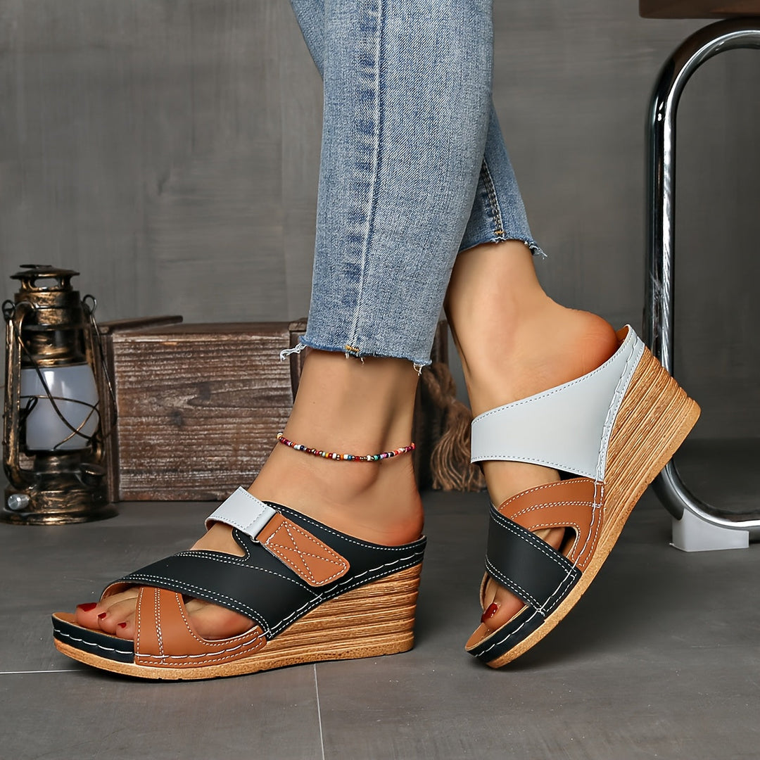 Tulip | Women's Wedge Slides