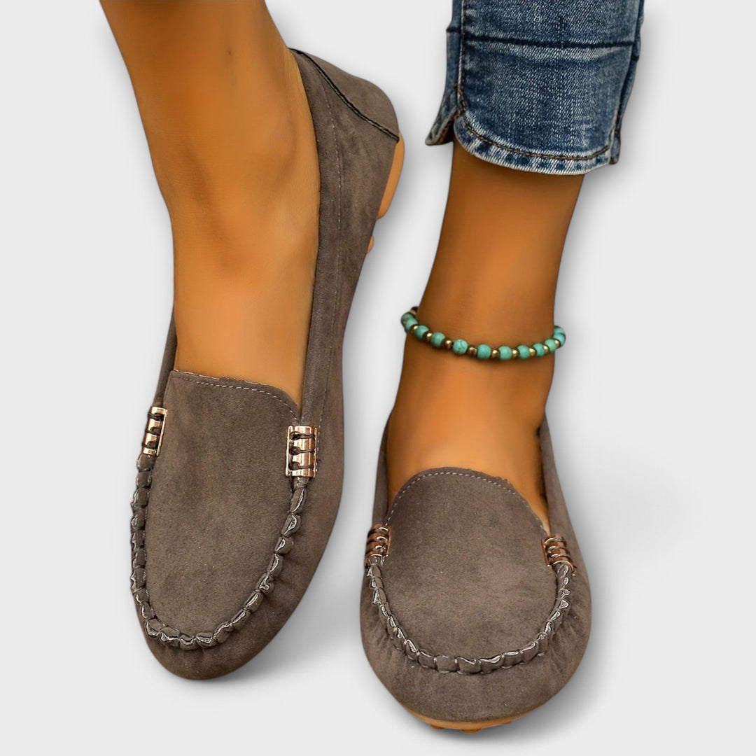 Haley™ | Moccasin Slip-on