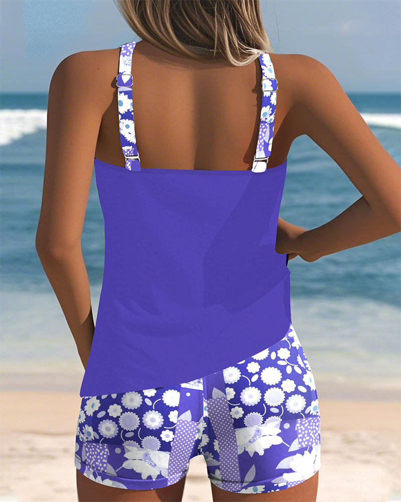 Melanie™ | Two-Piece Swimsuit with Comfortable Fit and Floral Beach Style