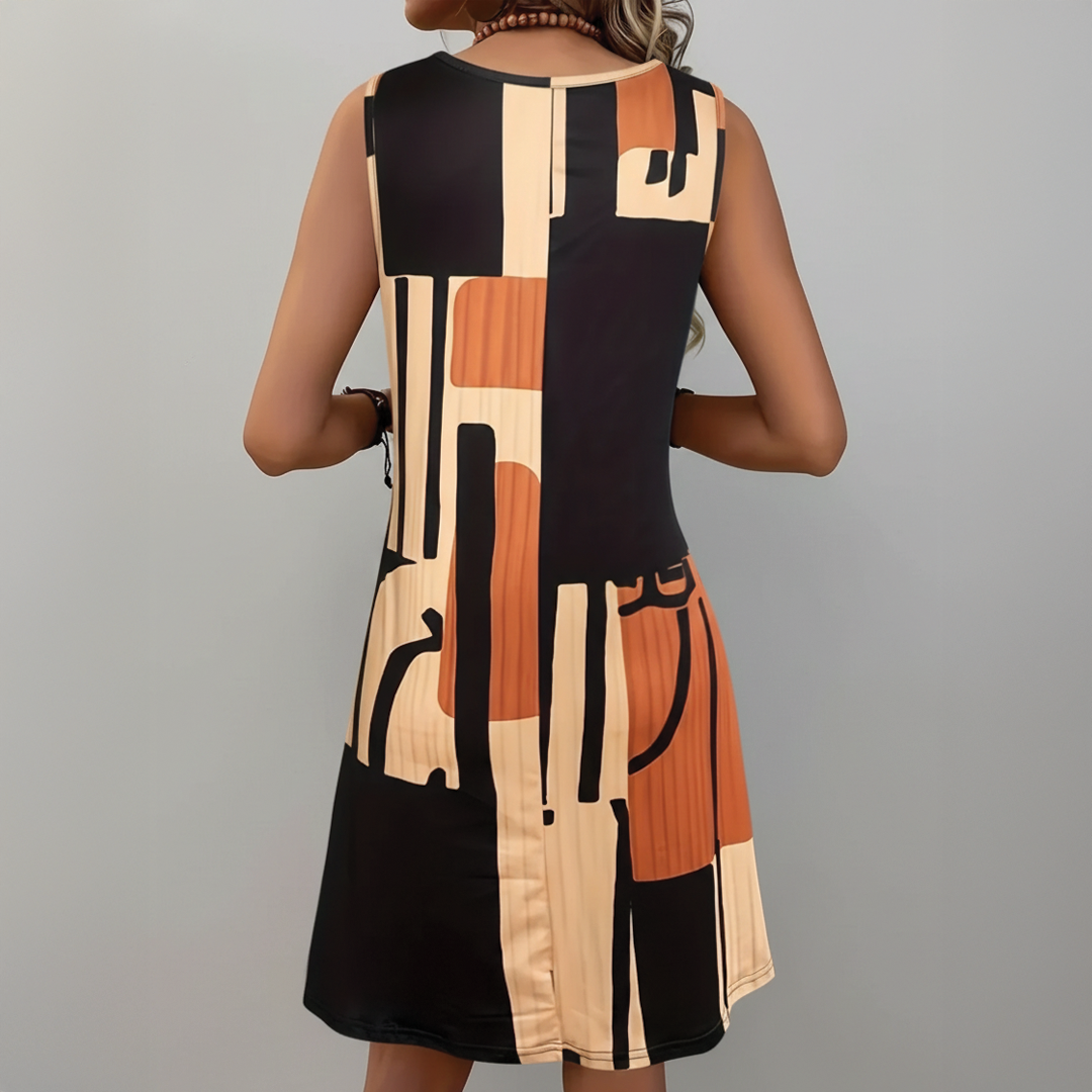 Aria - Sleeveless A-Line Dress