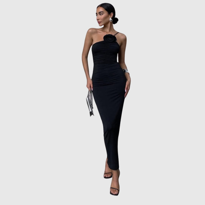 Kennedy | Women's Sleeveless Sophisticated Floral Maxi Dress