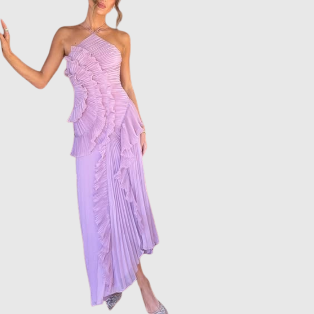 Emma Ruffle Maxi Dress