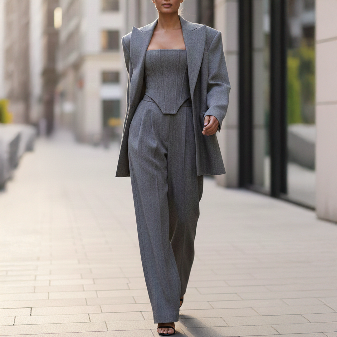 Aurora Three-Piece Suit Set