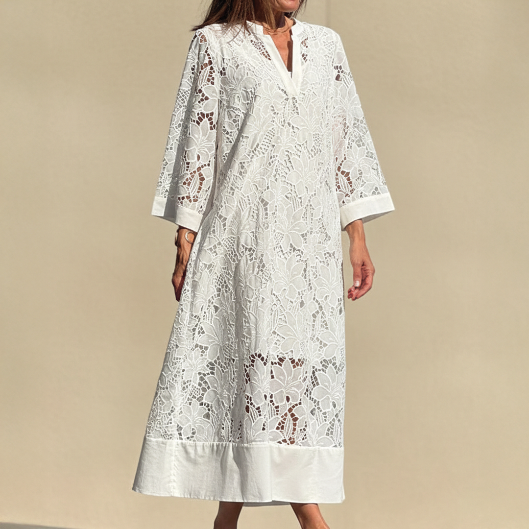 Avery - Lace Layered Dress