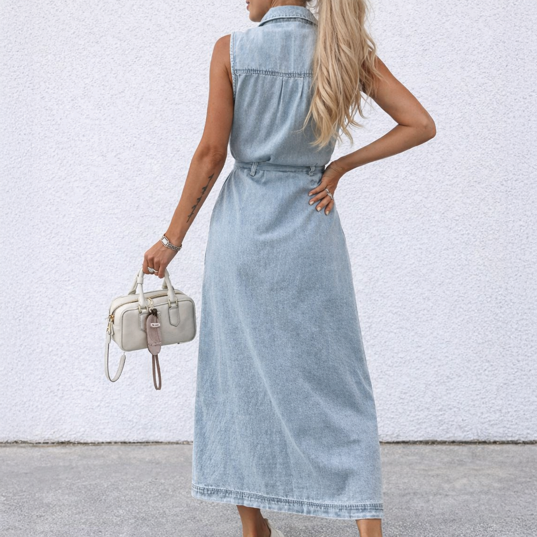 Claire - Denim Shirt Dress