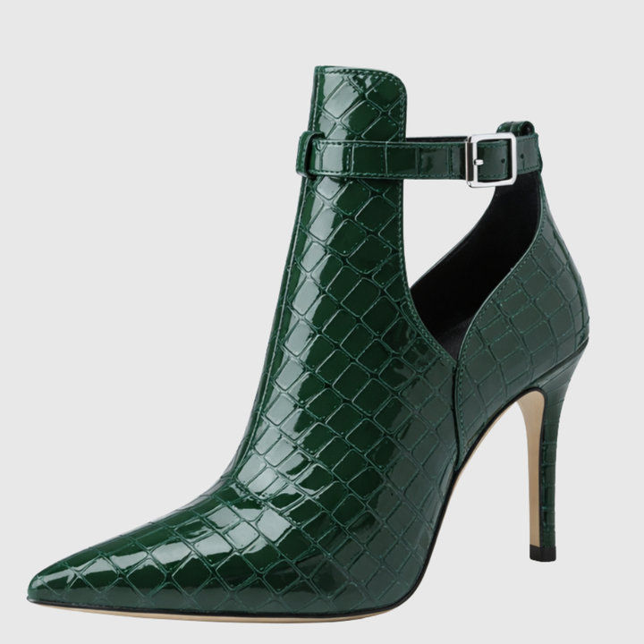Harper Lane Gator Stiletto Heels