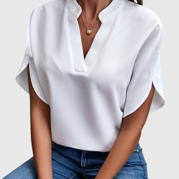 Women's Summer Blouse | Short Sleeve