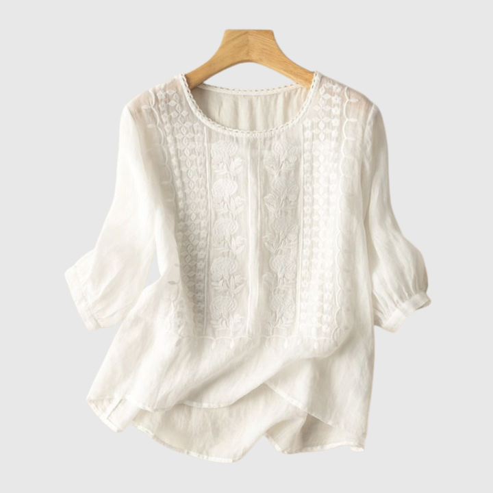 Élira Linen Blouse