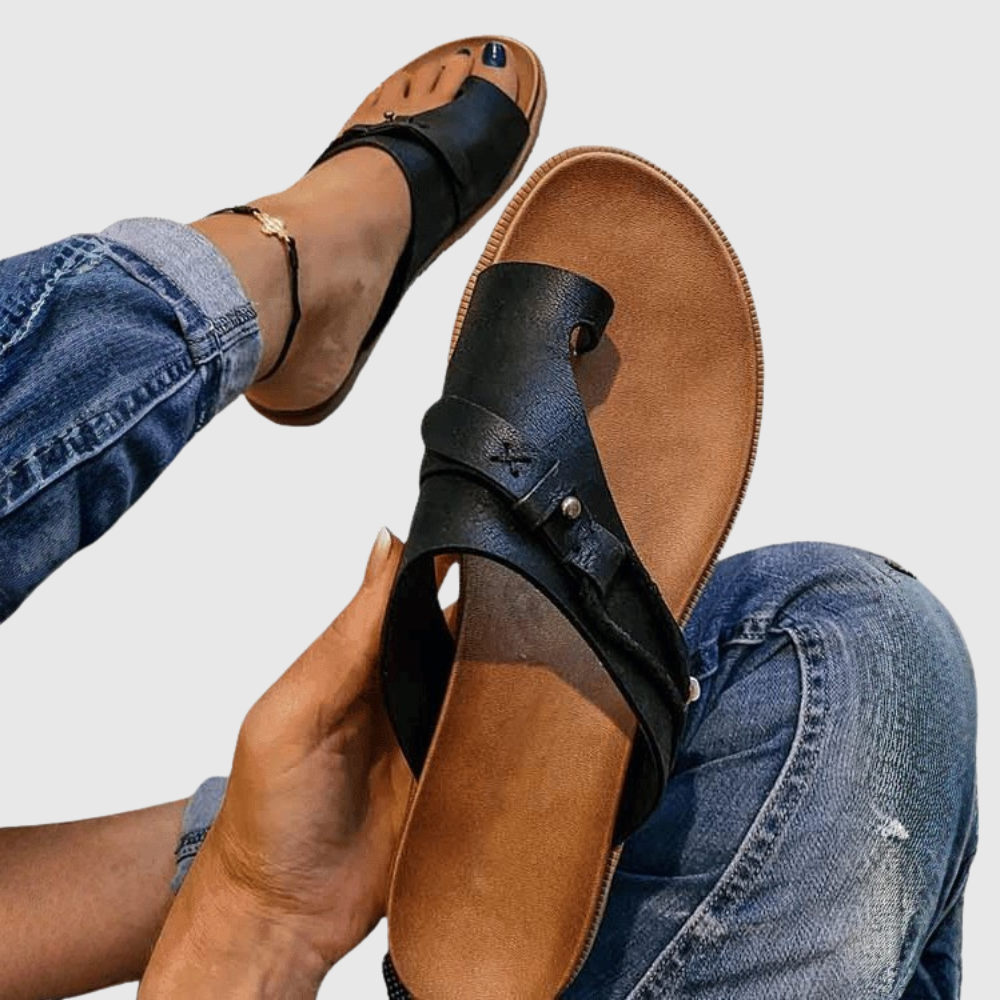 Women’s Sandals Toe Loop | Flat