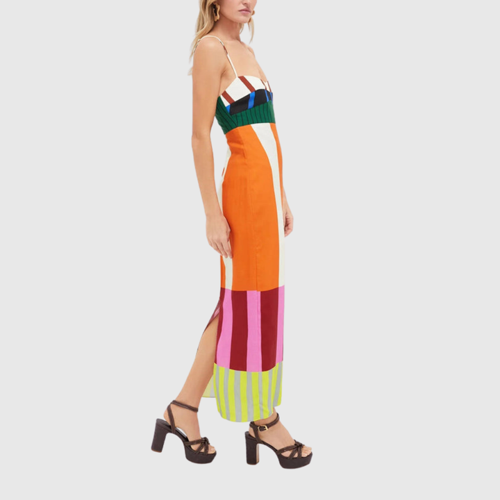 Bengal Multi Paloma Summer Maxi Dress