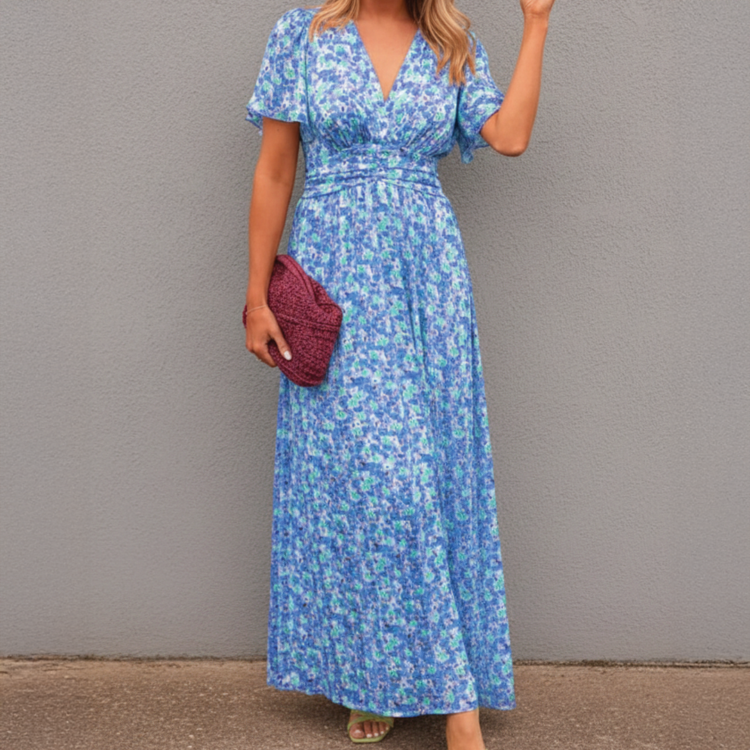 Alice - Floral Elegance Maxi Dress