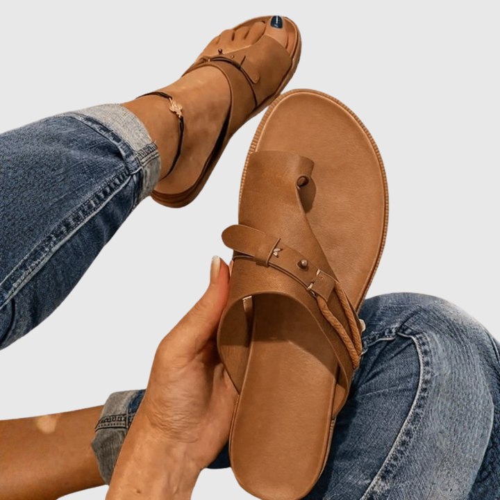 Women’s Sandals Toe Loop | Flat