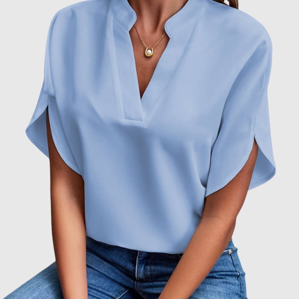 Women's Summer Blouse | Short Sleeve