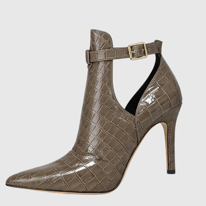 Harper Lane Gator Stiletto Heels