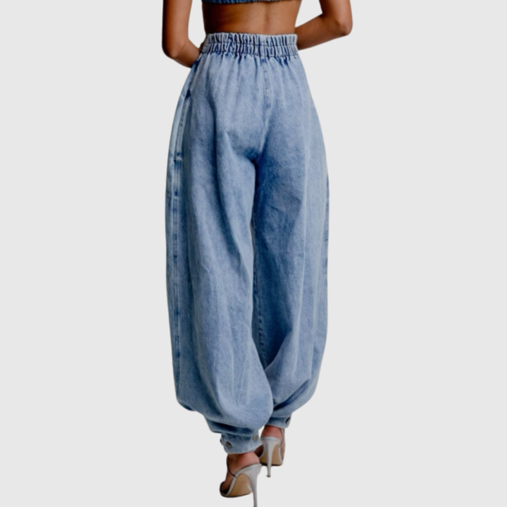Una | High Waist Balloon Jeans