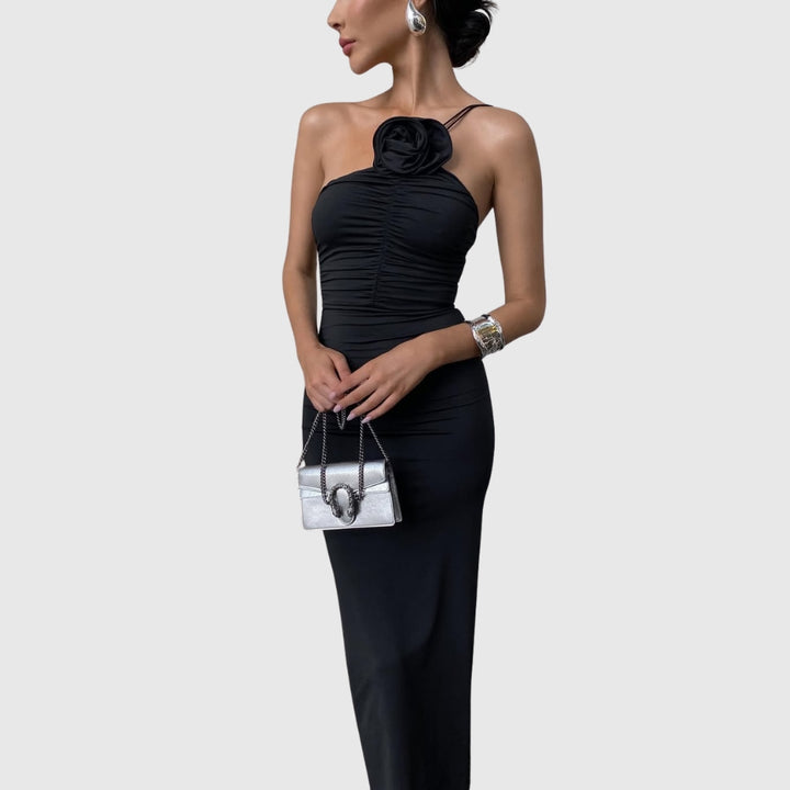 Kennedy | Women's Sleeveless Sophisticated Floral Maxi Dress