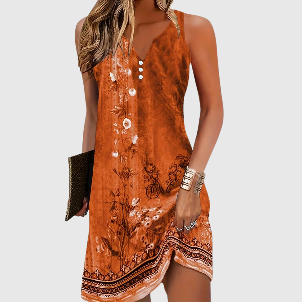 Women's Sleeveless Relaxing Dress | Mini