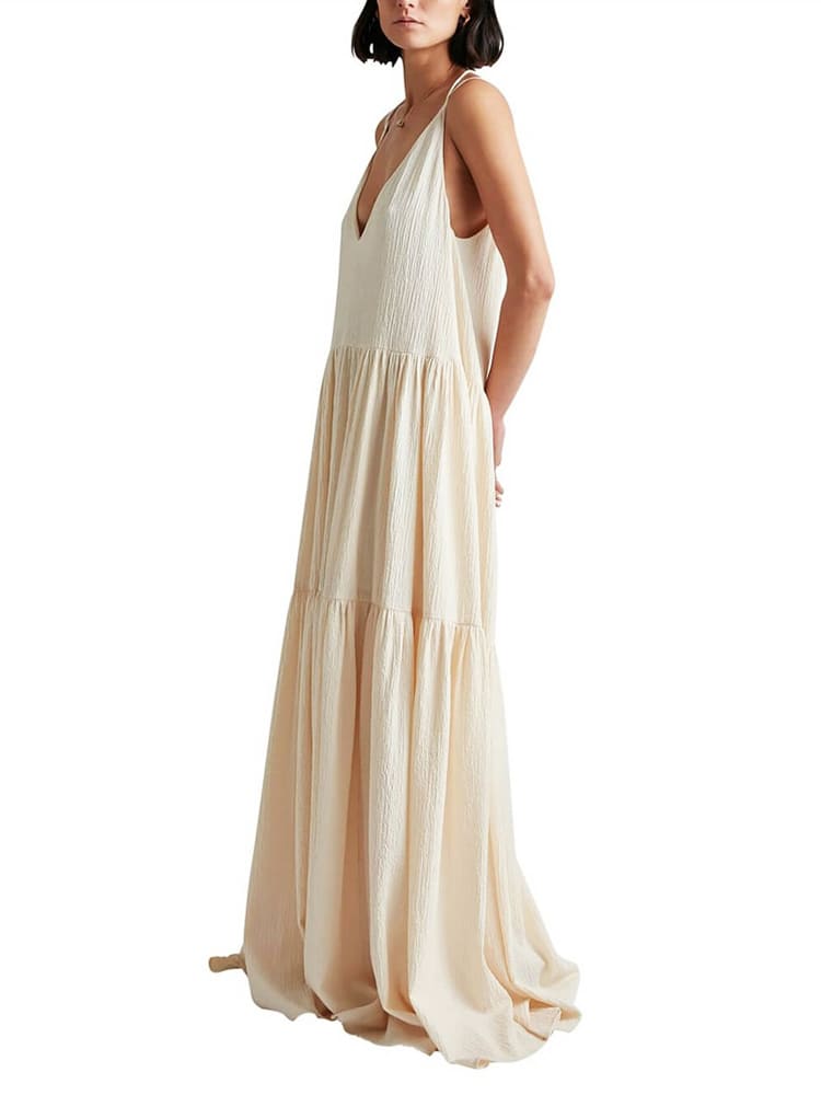 Evelyn - Sleeveless Maxi Sundress