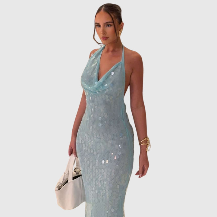 Suzy | Women's Sleeveless Sequin Maxi Summer Dress