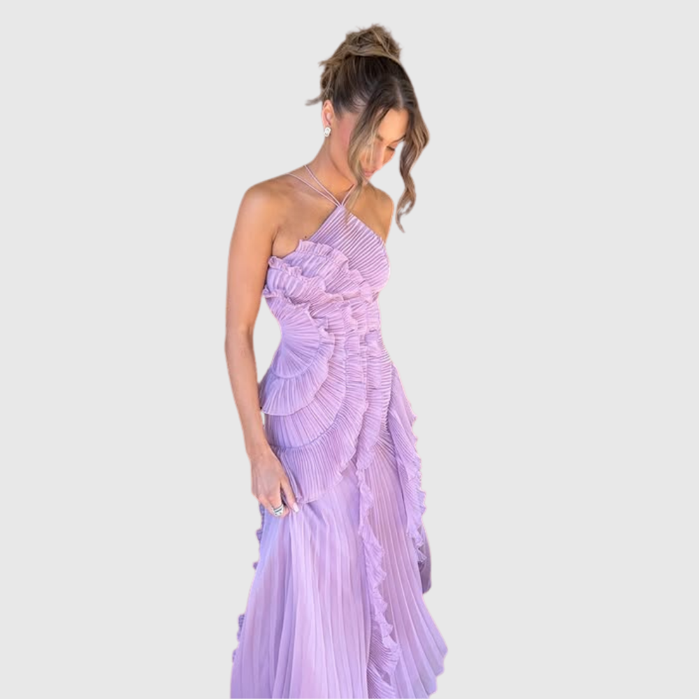 Emma Ruffle Maxi Dress
