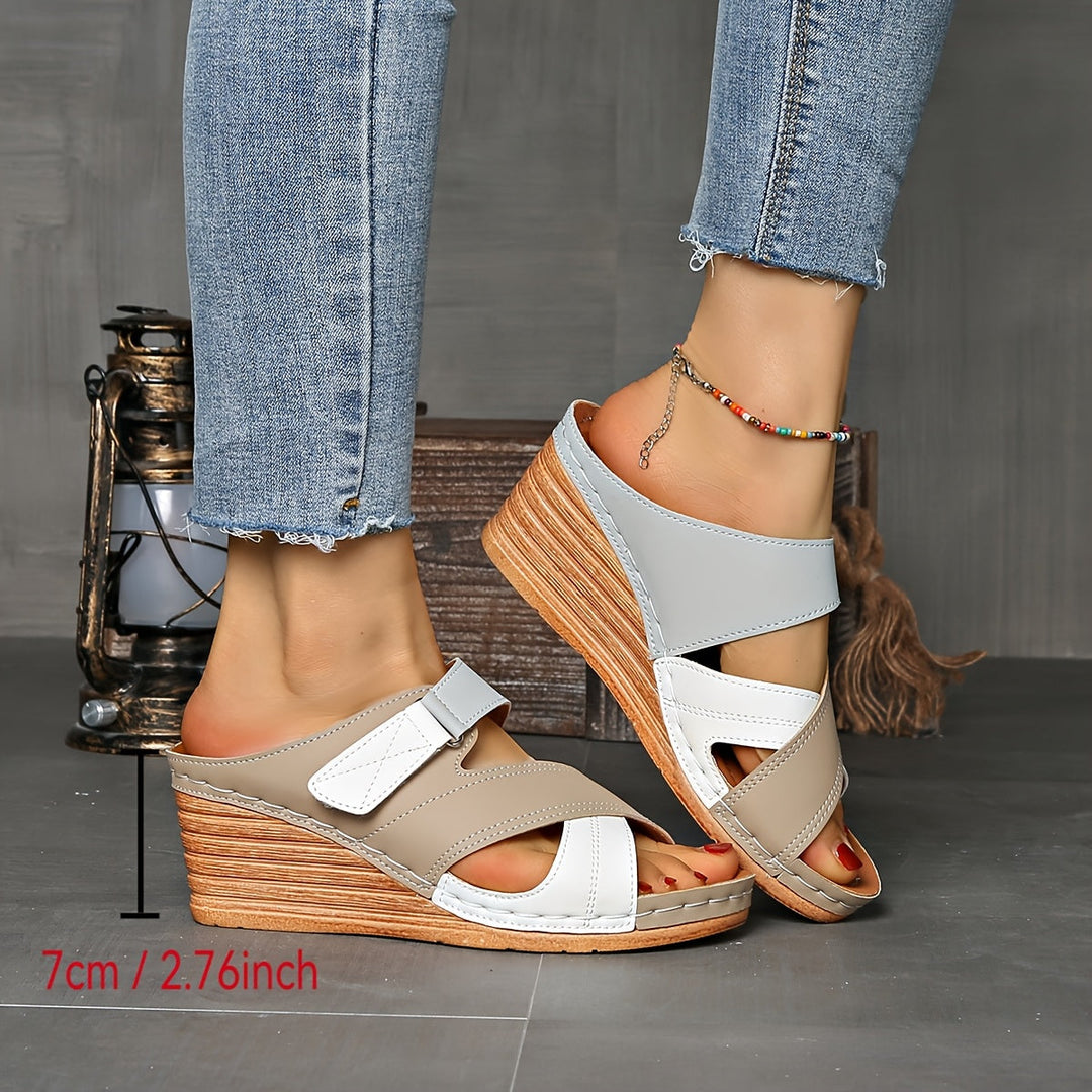 Tulip | Women's Wedge Slides