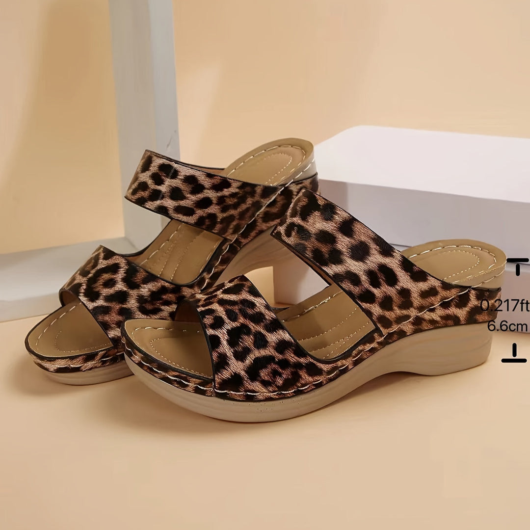 Bordeaux | Women's Wedge Sandals