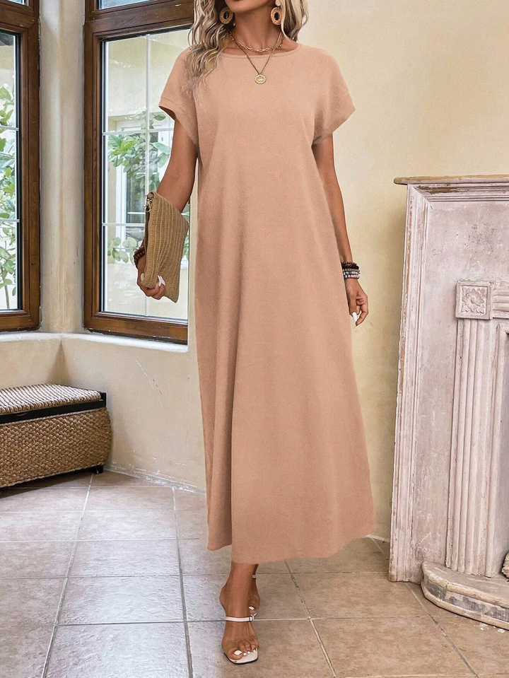 Stella - Casual Batwing Tunic Dress