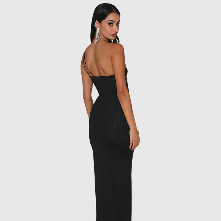 Kennedy | Women's Sleeveless Sophisticated Floral Maxi Dress