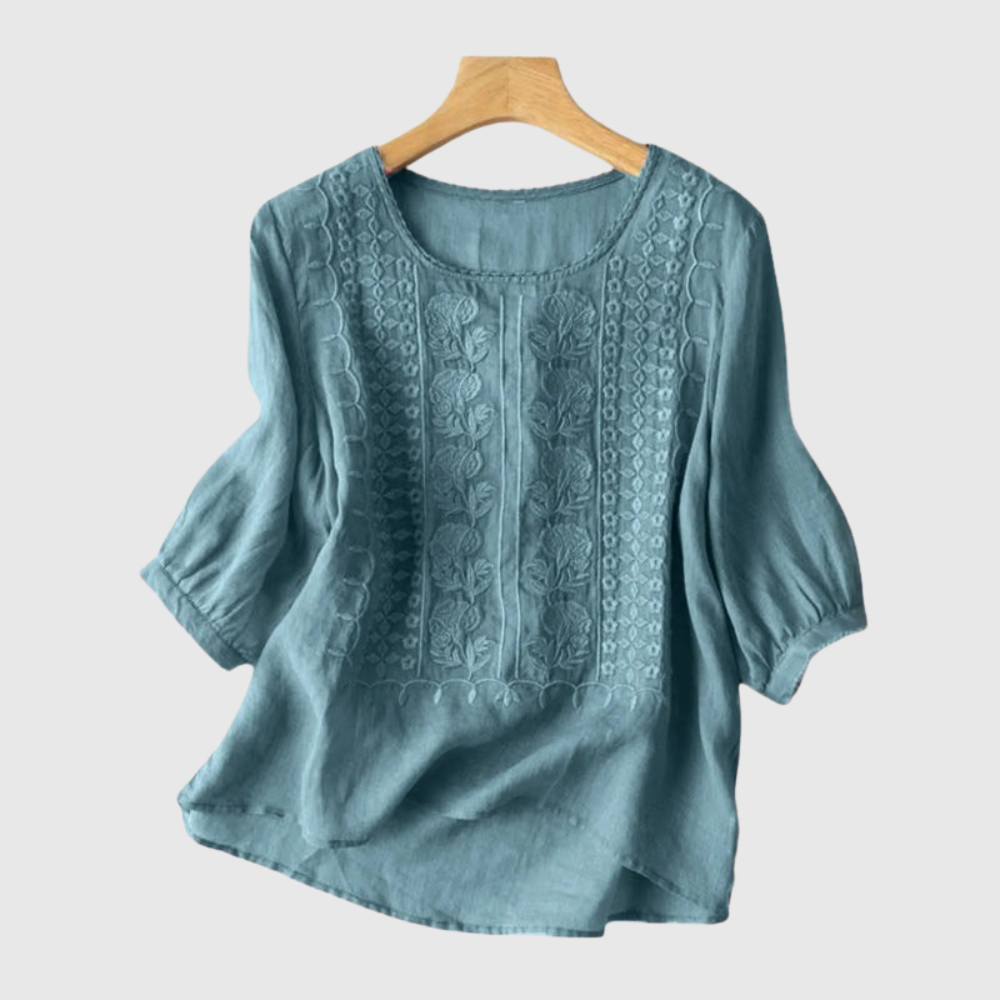 Élira Linen Blouse
