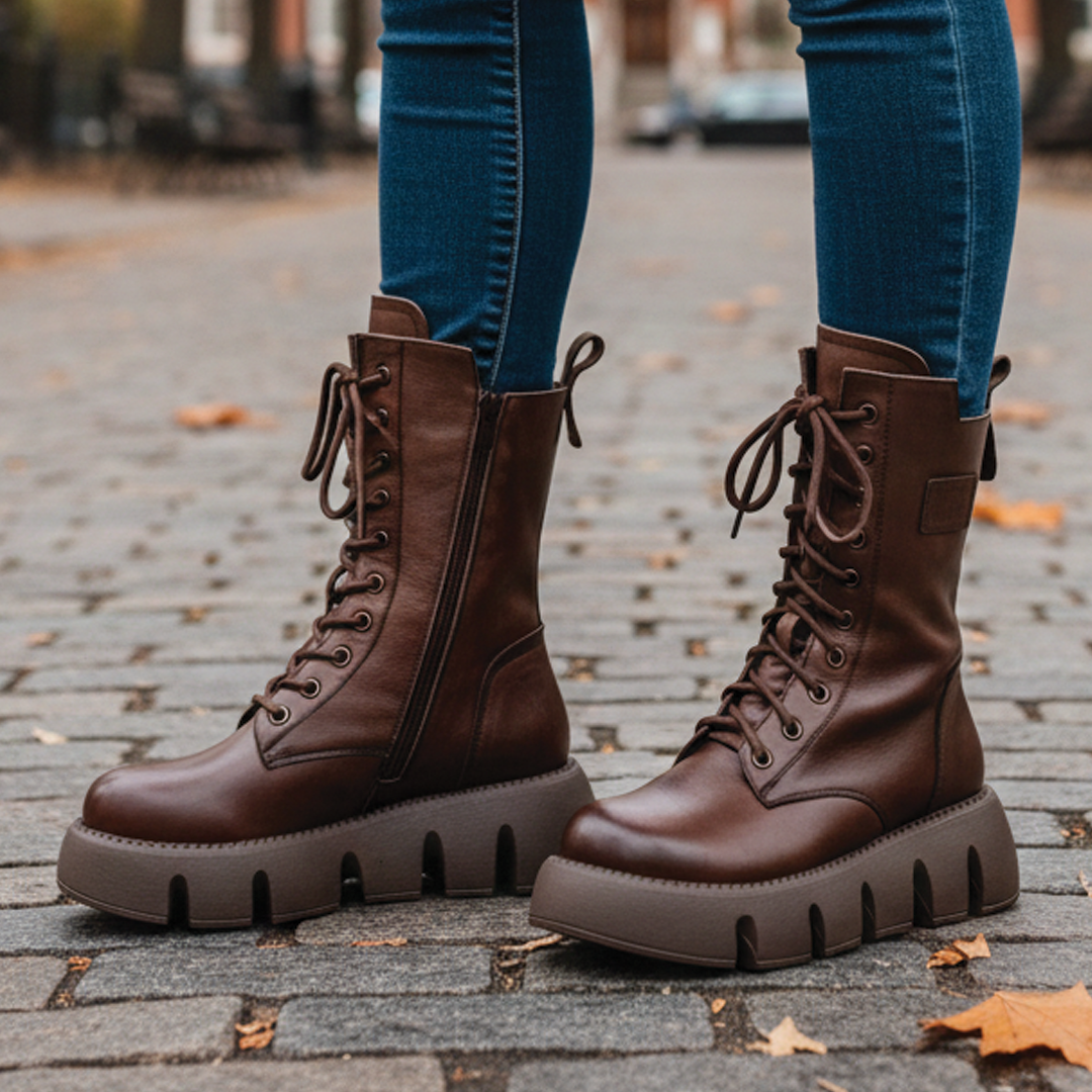 Ava - Platform Boots