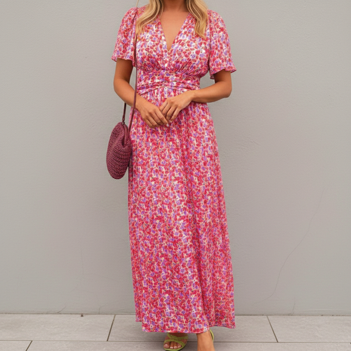 Alice - Floral Elegance Maxi Dress