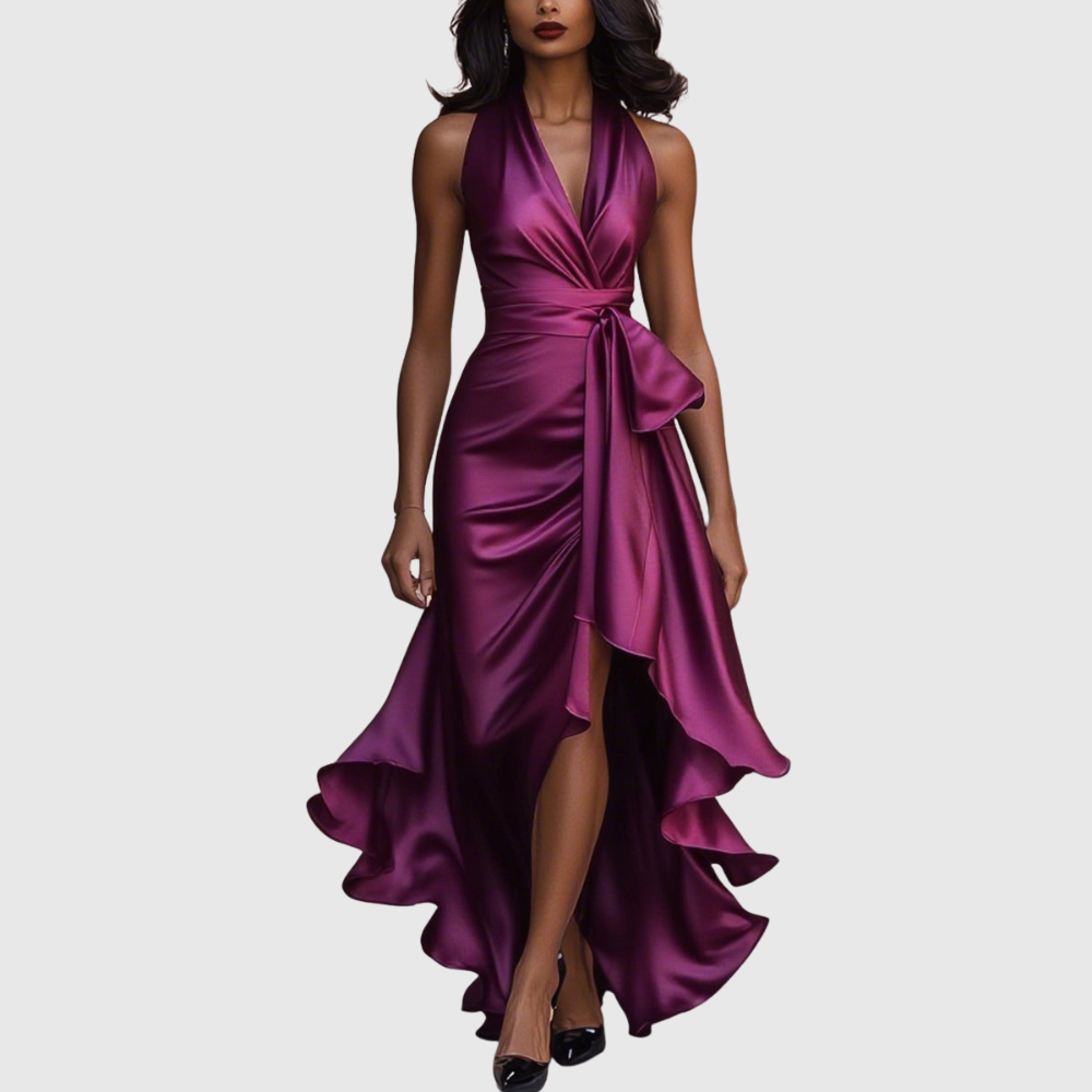 Women's Evening Dress | Wrap Maxi
